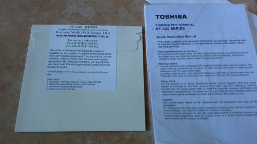 Toshiba ST-A20-T57K-QM-R POS TouchScreen 15&#034; Retail Computer