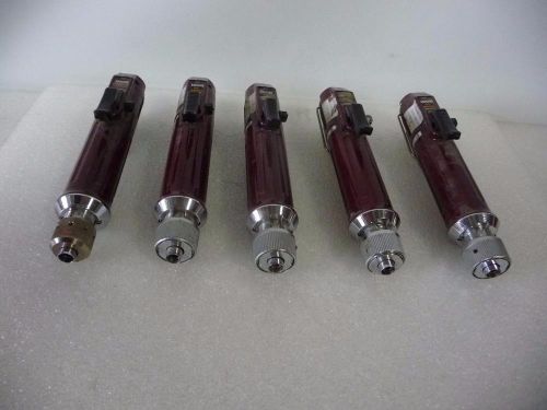 *AS-IS* Lot of 5 ASG Hios CL-4000 24 DC Electric Torque 1/4&#034; Screwdriver