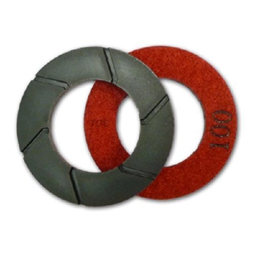 3&#034; EdgeShine Wet Diamond Polishing Pad - 100 Grit