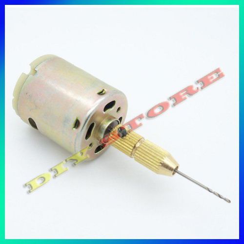 1pc new mini smaill pcb 12v electric drill press drilling with 1mm drill bit for sale