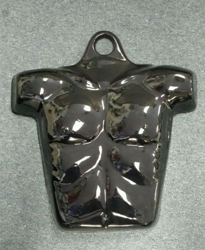 male torso form - 13 total - black - clothing display