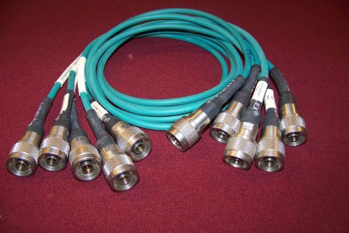 One  Uniflex 35&#034; &#034;N&#034; male test cable Mode free to 20GHz Loss 1.7dB @ 20ghz.