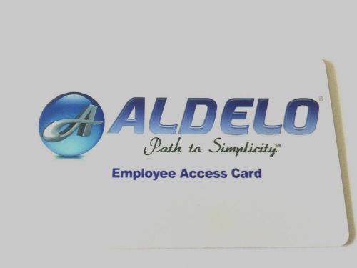 Aldelo POS Magnetic Swipe Employee Access Card FREE SHIPPING