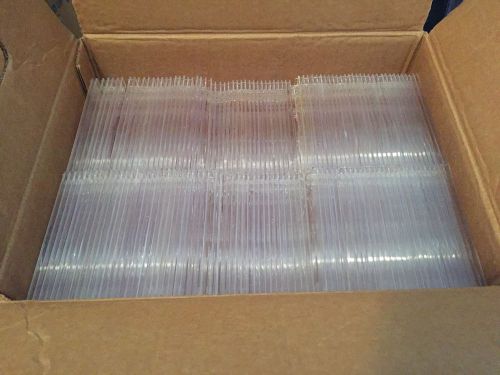 150 slightly used clear single cd jewel case trays no carton excellent condition for sale