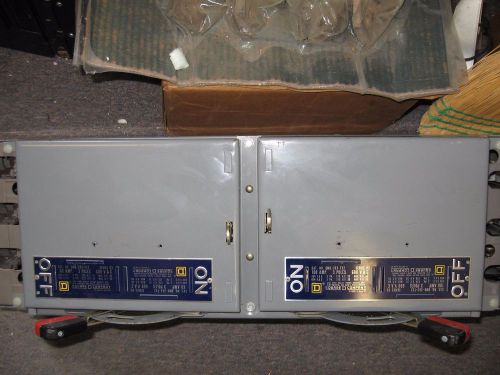 SQD Twin Fusible Panel Switch QMB-363-T32 Series D2