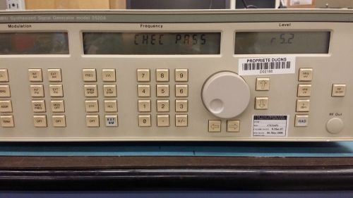 Wavetek 2520a – 0.2 to 2200 mhz synthesized signal generator opt xp (hi power) for sale