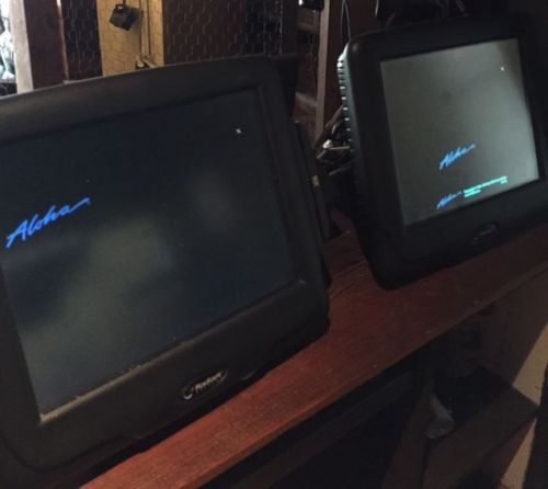 NCR Radiant Aloha Restaurant POS system v6.7  3 Terminals/ 4 FOH, 1 BOH Printers