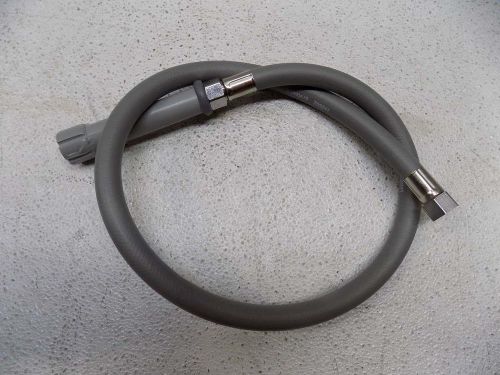 T &amp;s brass b-0044-r reinforced 44 inch pvc hose w/handle, gray for sale