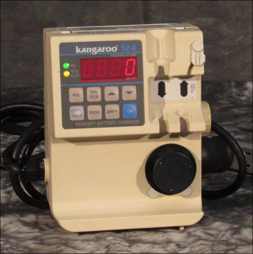 * tyco kangaroo 324 peristaltic feeding pump for sale