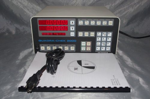 One year warranty on metronics qc-2200-nl dro configured for nikon scales. for sale