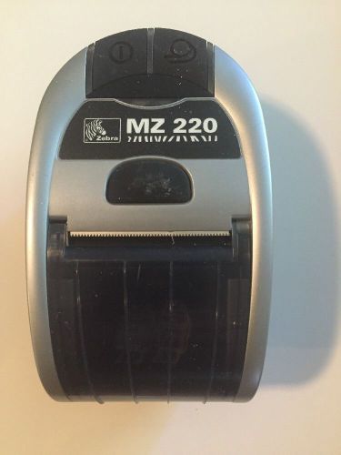 Zebra MZ220 Portable Mobile Bluetooth Wireless Printer --A7