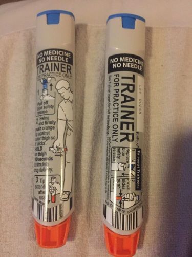 (2) Two EPIPEN EPI PEN EPINEPHRINE REUSEABLE