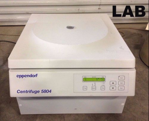 Eppendorf 5804 laboratory centrifuge 14000rpm for sale