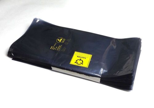 Uline s-3730 anti static shielding bags 6&#034;x14&#034; qty 90 for sale