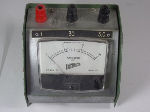 Electrolab EC 404-10 DC Amperes Testing Meter