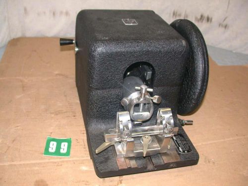 #2 AO Spencer model 820 rotary microtome includes knife holder NICE Free S&amp;H