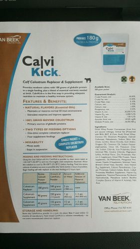 Colostrum replacer