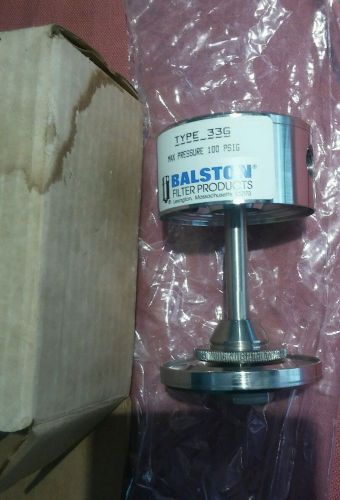 Balston 100 PSIG TYPE 33 Filter Housing NEW IN BOX