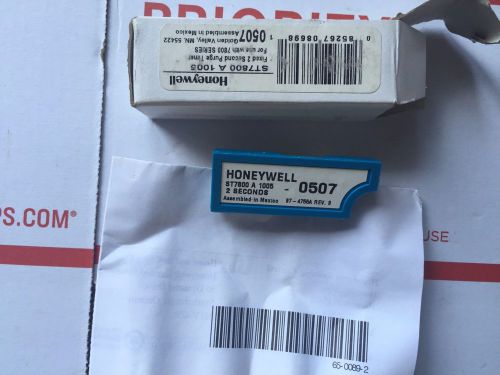 Honeywell ST7800 A 1005 Fixed 2 Second Purge Timer New