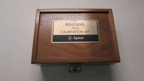 Agilent Keysight 85036E Calibration Kit, Type-N, 75 Ohms, 909E, 85036-60016