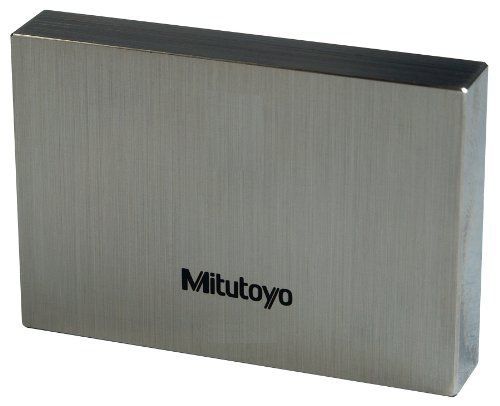 Mitutoyo steel rectangular gage block, asme grade as-1, 10 mm length for sale