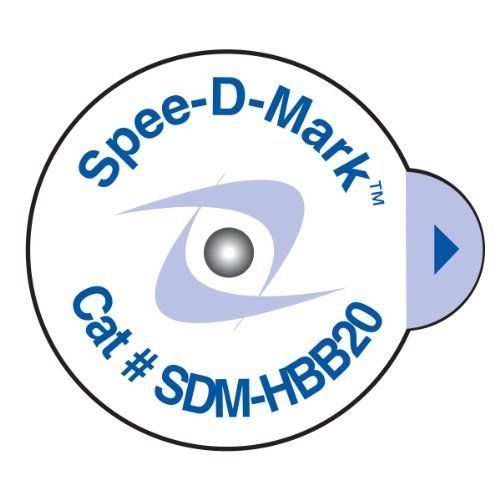 PDC Healthcare Spee-D-Mark SDM-HBB20 Super-Sticky Mammography Skin Marker Nipple