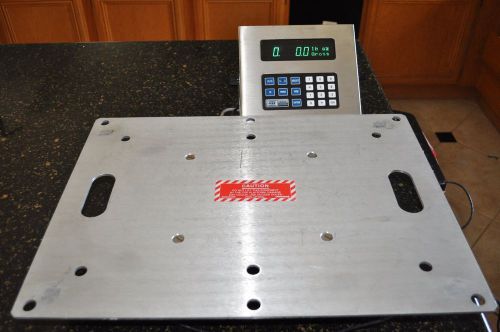 GSE 550 PROGRAMMABLE-WEIGH-INDICATOR-SCALE WITH FRIDEN LOAD CELL PLATTER