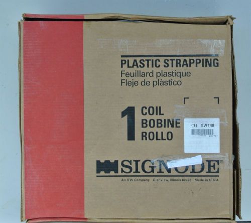 Signode Polyethylene Strapping 10,500 Ft Green Uline # S-3855 NIB