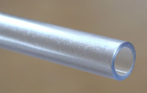Clear transparent PVC pipe tube 1/2&#034;  by foot