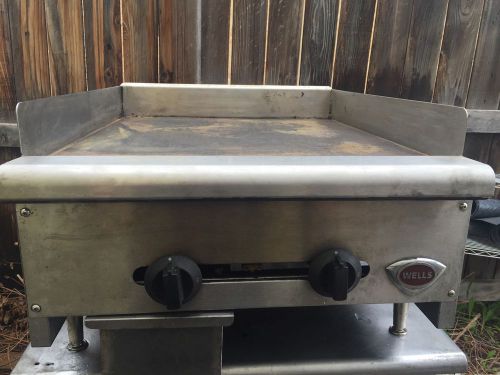 Used 24&#034; Wells Propane Griddle Flat Top