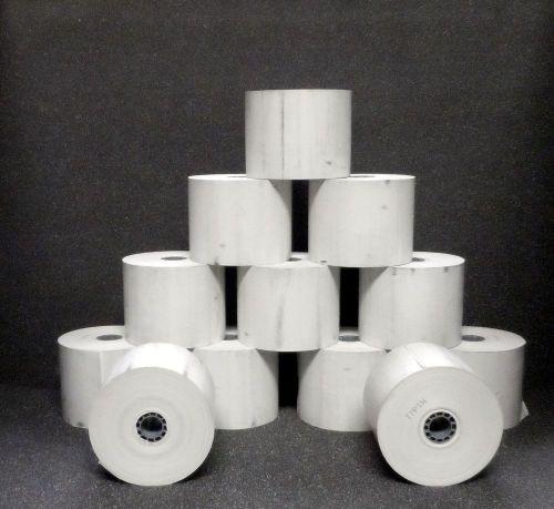 2-1/4 x 230&#039; 1-ply thermal paper 32 rolls bpa free cash register tape pos paperr for sale