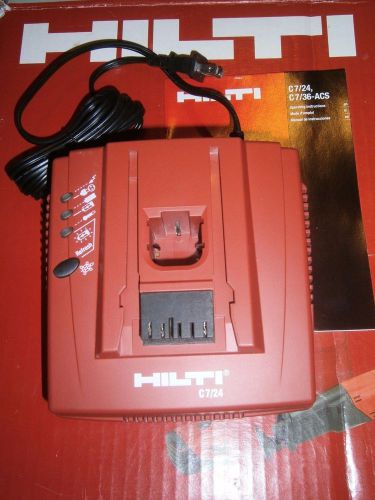 HILTI C 7/24 BATTERY CHARGER 115/120 V (NEW)