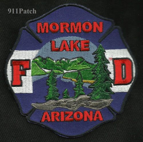 Mormon Lake, AZ - FIRE DEPARTMENT FIREFIGHTER PATCH Fire Dept