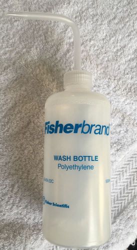 Fisherbrand Translucent Wash Bottles 250ml 8oz 4/set