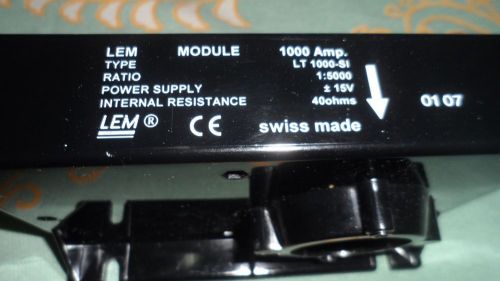Stromwandler 1000A 1:5000 LEM Module LT1000-SI; LT 1000-SI InStock@Dubai/UAE