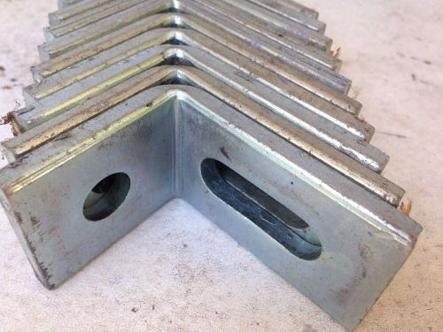 B-line systems 90 degree bracket 2 hole 2 1/2&#034;x2&#034;(set of 10) for sale