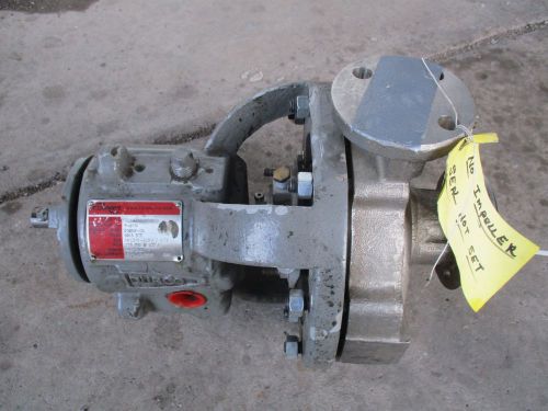 Used flowserve durco mk3 std 316 stainless steel pump 1k1.5x1-62rv/5.19 for sale