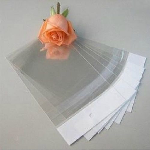 2500x 10cm*18cm clear self adhesive seal plastic retail packaging hang hole dhl for sale