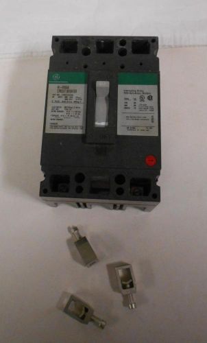 GE General Electric Circuit Breaker 20 Amps 480 AC 250 VDC 2 Pole THED124020 n