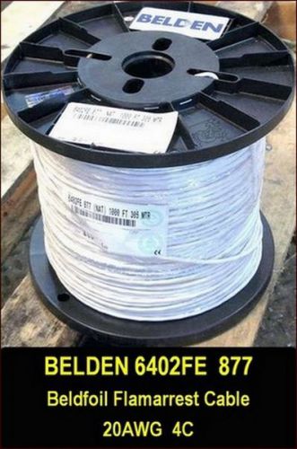 Belden 6402fe 877 - unused - 1000&#039; - cable - flamarrest - multiconductor - 20awg for sale