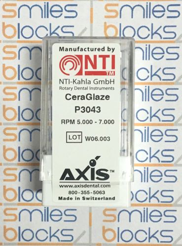 NTI AXIS DENTAL CeraGlaze P3043 / 50% Off Retail / Save NOW!!