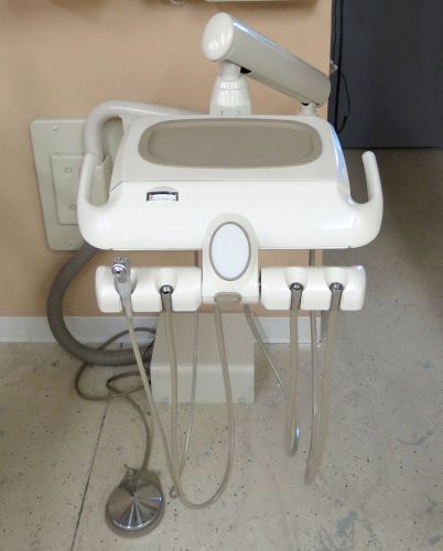 Midmark procenter side wall/cabinet mount doctor&#039;s dental delivery unit system for sale