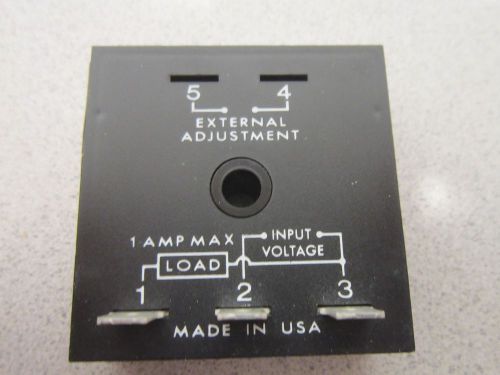 SSAC Soild State Timer TS441240, Time Delay 240 Sec, 120VAC, 1A, Appears Unused