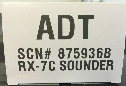 Brand New Honeywell RX-7C Indoor Siren Sounder SCN #875936 VISTA 10P 15P 20P