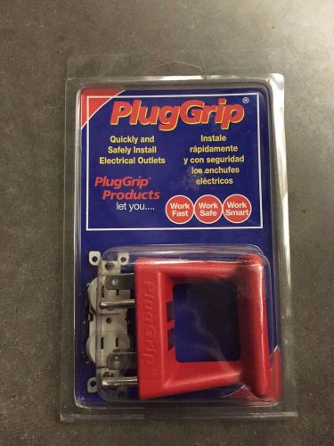 PlugGrip P-1 Wiring Tool with Power Warning Safety Light, Red NO RETAIL PACKAGIN