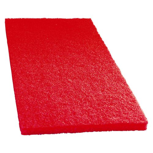 Continental #24420 Spray Buffing Pad, 14&#034;x20&#034;, Red, 5 per case