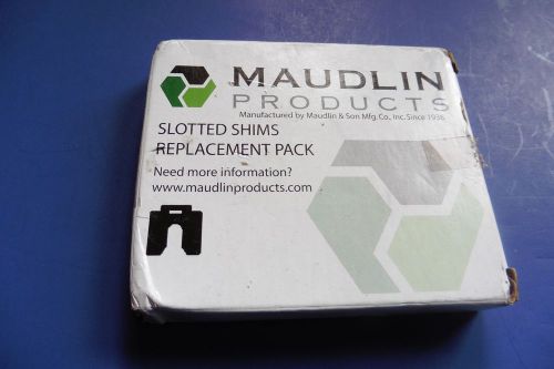 Maudlin products msc125-5 slotted shim, c-4x4 inx0.125in, pk 5 for sale