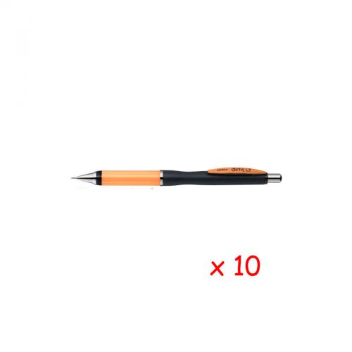 Genuine zebra airfit lt s ma61 0.5mm mechanical pencil (10pcs) - orange for sale