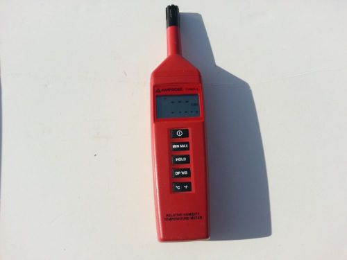 Amprobe THWD-3 Relative Humidity/temperature meter Red Psychrometer Comp. &amp; Acc.