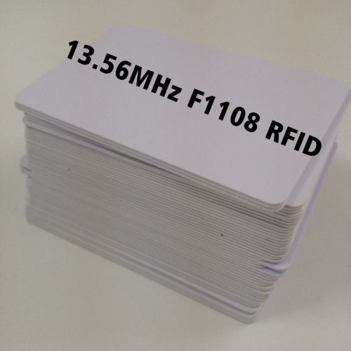 50x csf contactless 13.56mhz rfid proximity smart ic card by inkjet printers for sale
